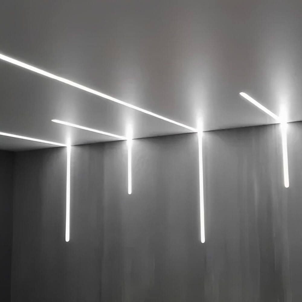 Perfil de LED de embutir PA 002