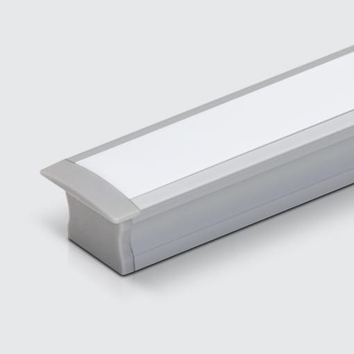 Perfil de LED de embutir PA 002