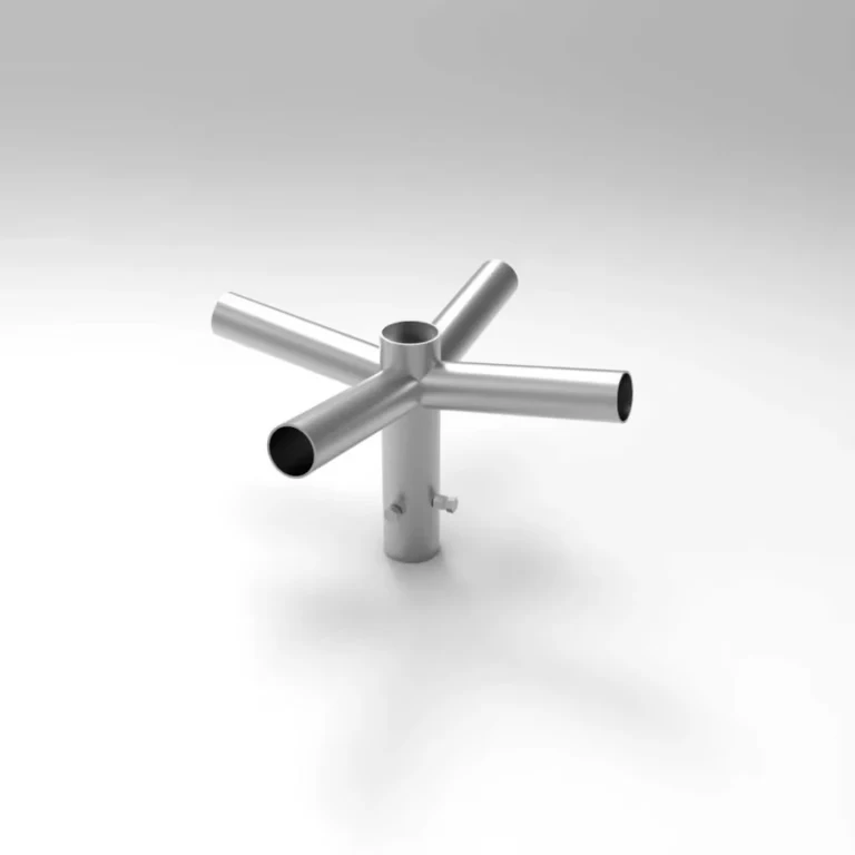 Adaptador de poste 4 pétalas BR002-4