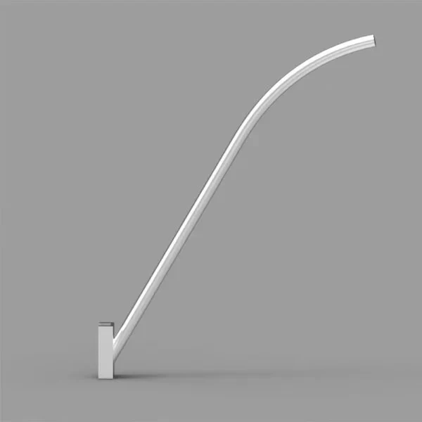 Braço curvo p/ Poste de Iluminação BR 003