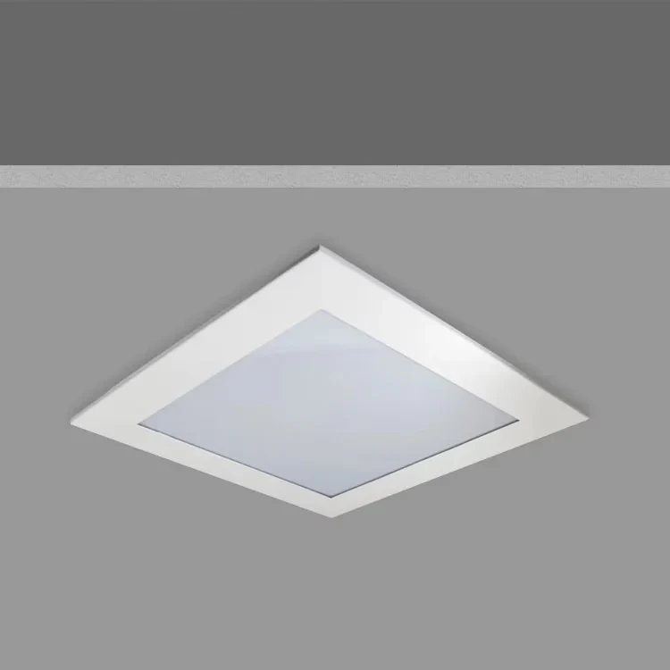 Luminária embutir quadrada LED bulbo EB 221