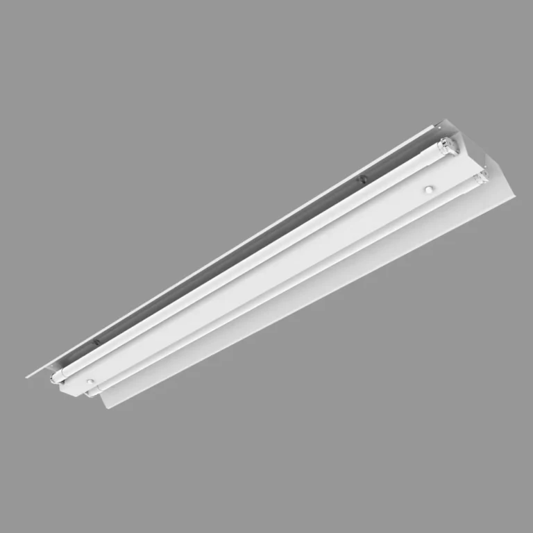 Luminária industrial tubular LED — referência original do catálogo Aladin