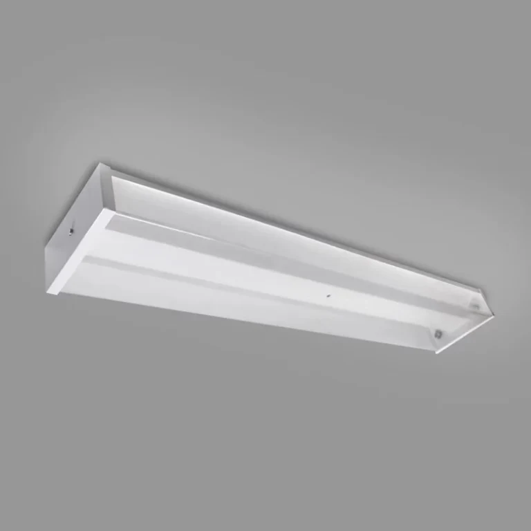 Luminária tubular de sobrepor acrílico FL 228