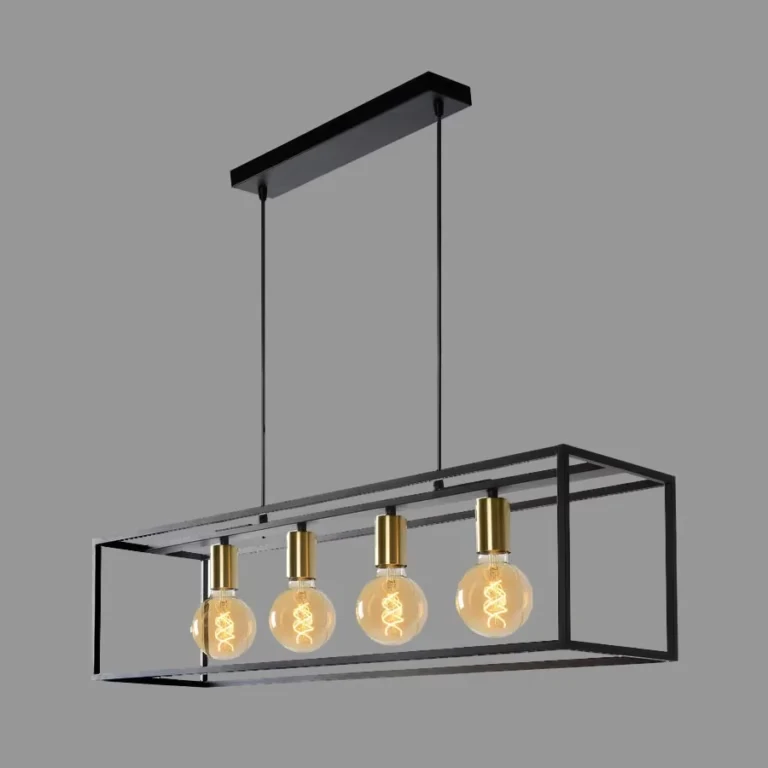 Lustre vazado 4 lâmpadas LT 334