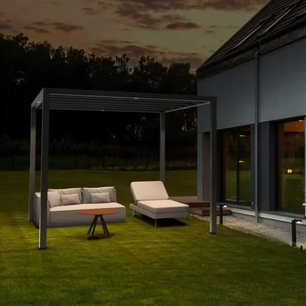 Pergolado moderno com 4 spotsPE 003