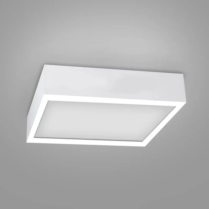 Plafon quadrado 4 lampadas PL 268 — referência original do catálogo Aladin
