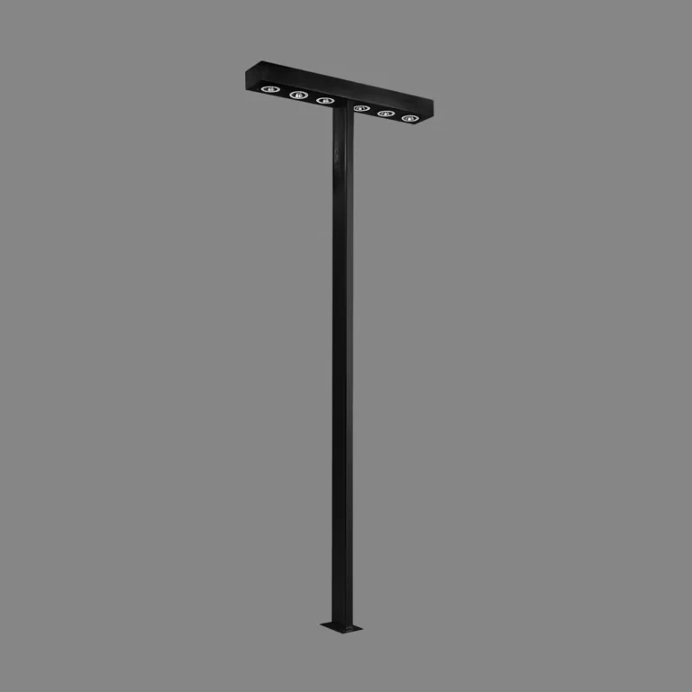 Poste com lâmpadas direcionáveis LED PT 339