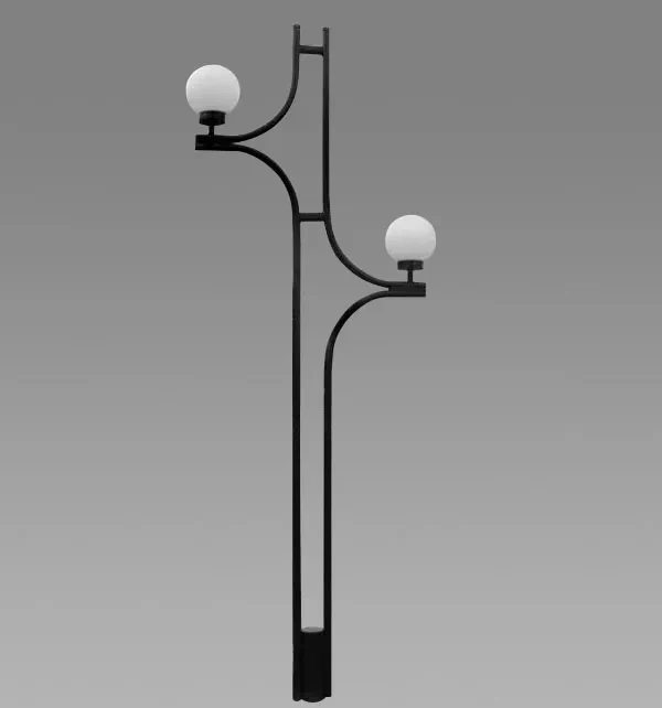 Poste de iluminação parques e jardins PT 318