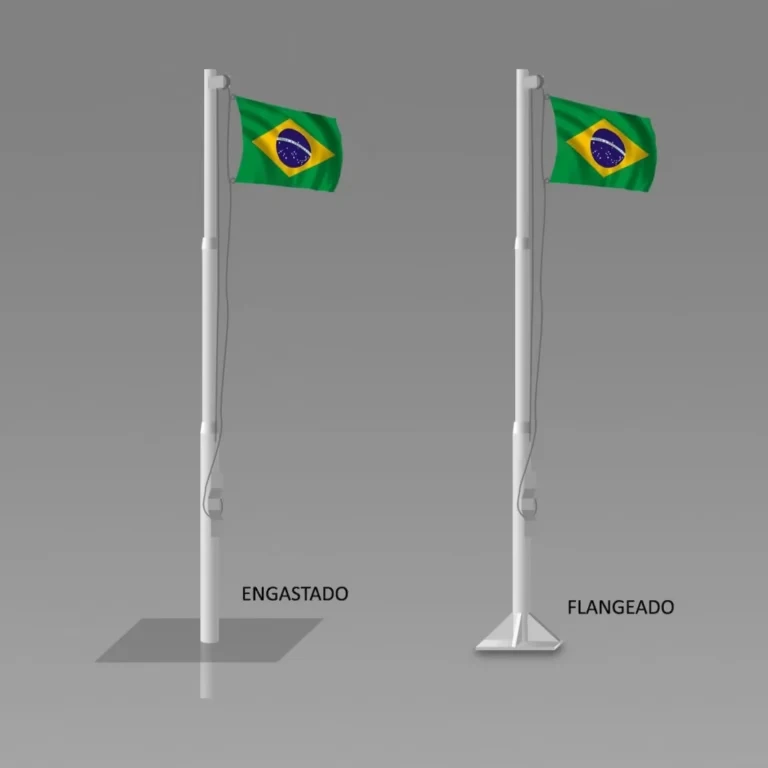 Poste mastro bandeira PT 400 — referência original do catálogo Aladin