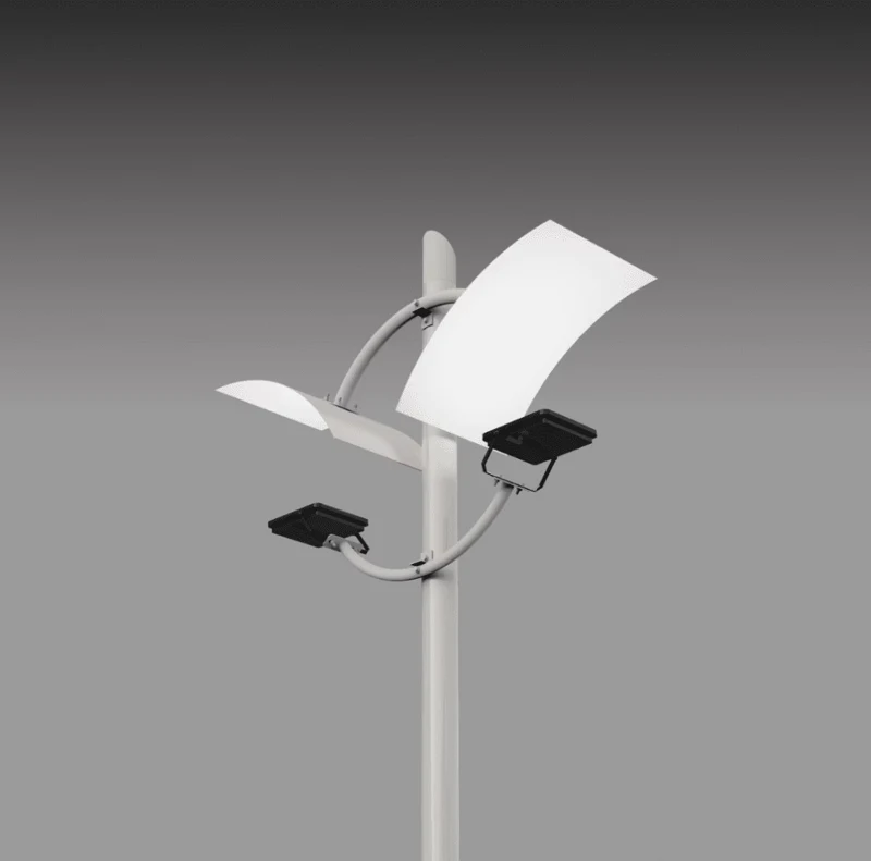 Poste rebatedor duplo PT 296