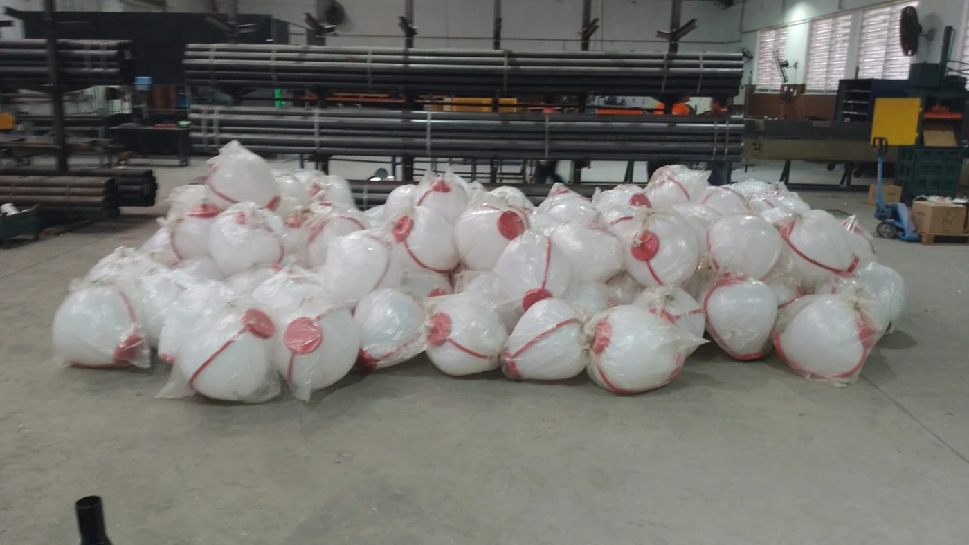 Globos preparados — fotografia real