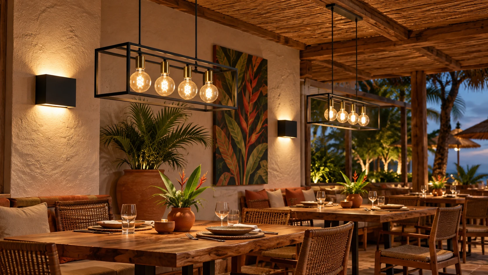 Restaurante temático inspirado em LT 334 · AD 111 — imagem ilustrativa criada com IA