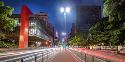 Postes mais usados na iluminação pública