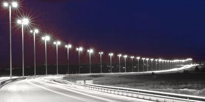 Altura ideal de poste de iluminação pública?