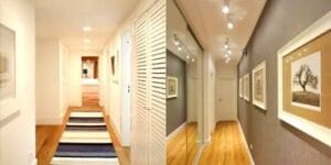 Iluminação ideal para corredores