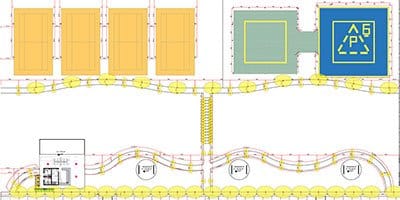 Projetos de iluminação externa